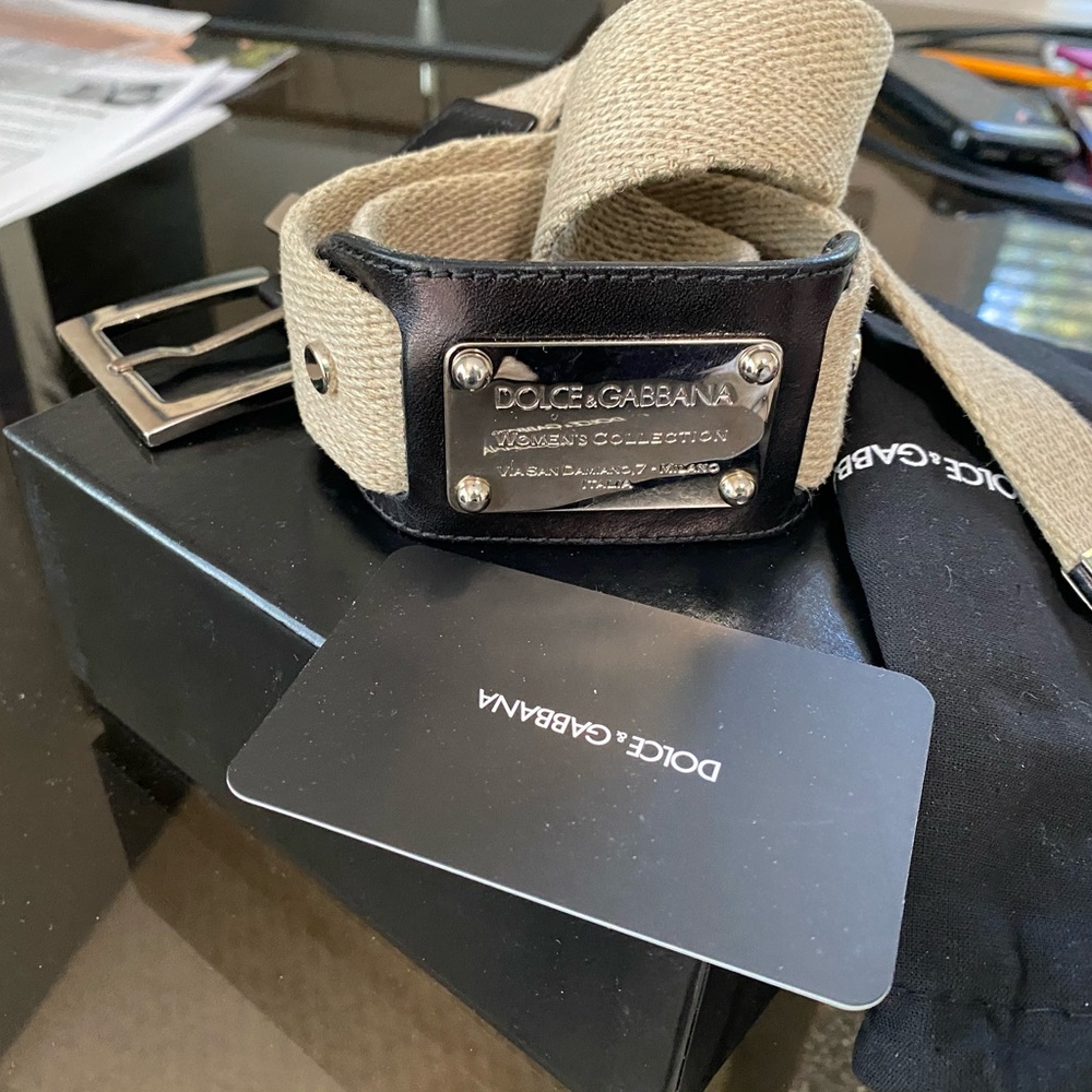 DOLCE & GABBANA belt